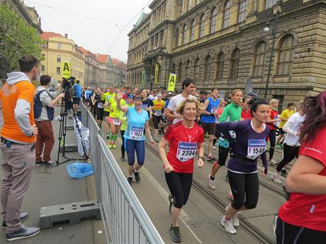 Sportisimo 1/2Maraton Praha 2014. Irena Výborná, si s adidas Women's Challenge...