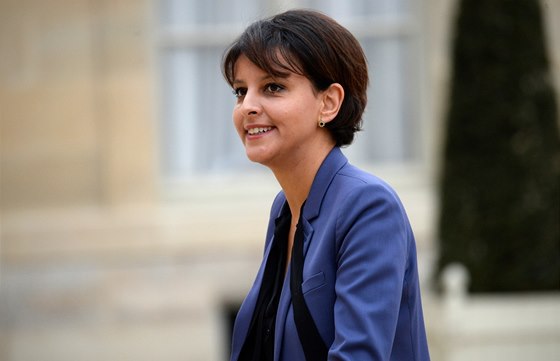 Francouzská ministryn pro enská práva Najat Vallaud-Belkacemová.
