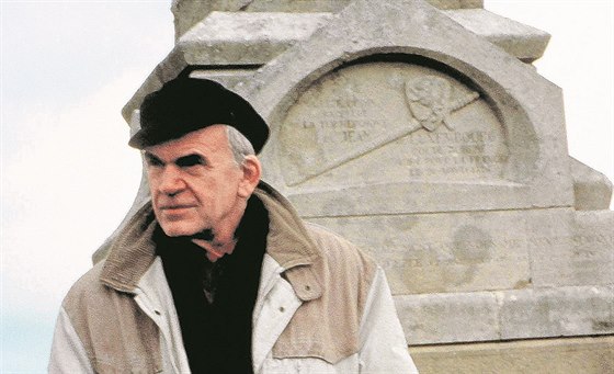 Spisovatel Milan Kundera slaví 1. dubna ptaosmdesátiny. Ilustraní foto