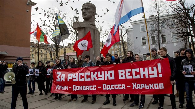Prorusk demonstrace v Charkov (7. dubna 2014)