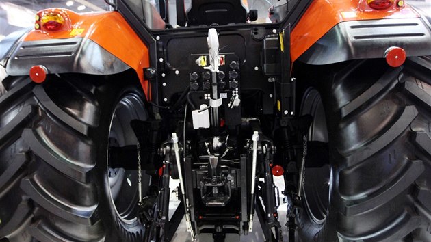 V Brn na veletrhu Techagro pedstavil Zetor svj nov model traktoru Forterra HD. Akce potrv do tvrtka.
