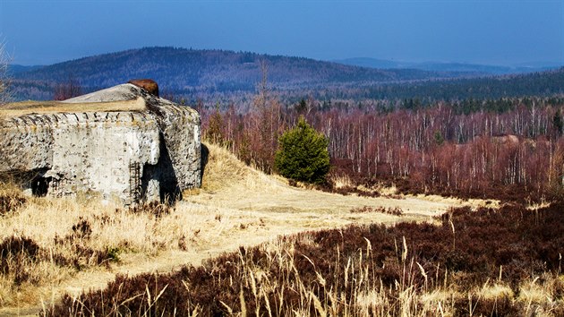 Vojensk jezd Brdy - bunkr Jordn