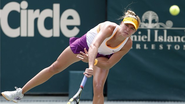 Eugenie Bouchardov na turnaji v Charlestonu 