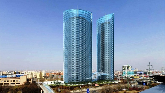 Takhle mají vypadat největší mrakodrapy v Česku Prague Eye Towers Takhle mají vypadat největší mrakodrapy v Česku Prague Eye Towers