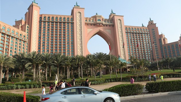 Dubaj je pln luxusnch hotel  v hotelu Atlantis najdete dokonce i podmosk pokoje.