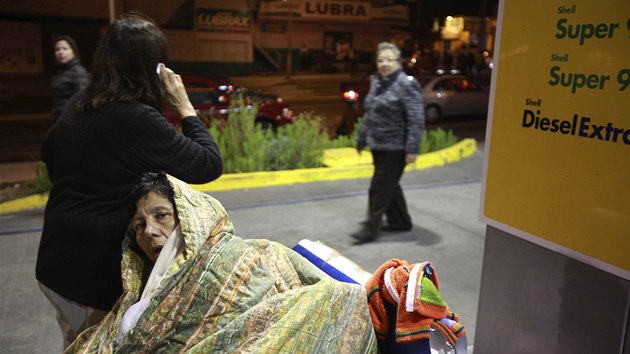Na chilskm pobe probhla evakuace obyvatel kvli obav z vlny tsunami. 