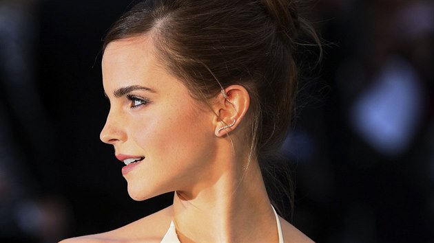 Emma Watsonov na britsk premie filmu Noe (Londn, 31. bezna 2014)