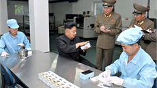 Severokorejský vdce Kim ong-un na návtv v údajné první severokorejské