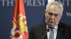 Miloš Zeman během oficiální návštěvy Srbska (2. dubna) Miloš Zeman během oficiální návštěvy Srbska (2. dubna)