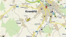 K nehod dolo na silnici mezi Kromíi a Ratajemi v kiovatce na Soblice a...