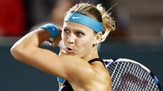 Lucie Šafářová v souboji s Australankou Stosurovou. Lucie Šafářová v souboji s Australankou Stosurovou.