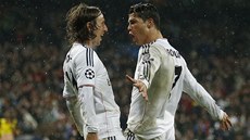 BÍLÝ BALET. Cristiano Ronaldo (vpravo) slaví gól v síti Borussie Dortmund BÍLÝ BALET. Cristiano Ronaldo (vpravo) slaví gól v síti Borussie Dortmund