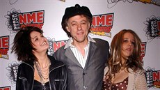 Bob Geldof a jeho dcery Pixie a Peaches (23. února 2006)