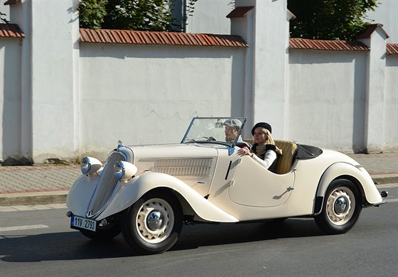 koda 420 Popular s karosérií roadster vyrobená v roce 1936