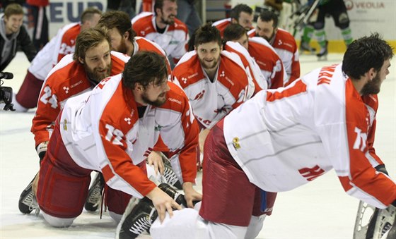 Olomoucký hokejový vláek dojel a do extraligy...