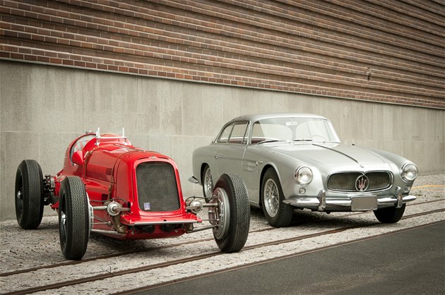 Automobily Maserati 6C-34 a Maserati A6G 54 Coupé Allemano