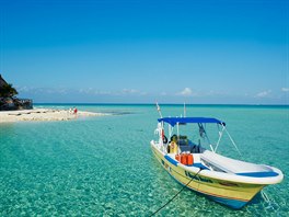 Playa Norte, ostrov Isla Mujeres, Mexiko