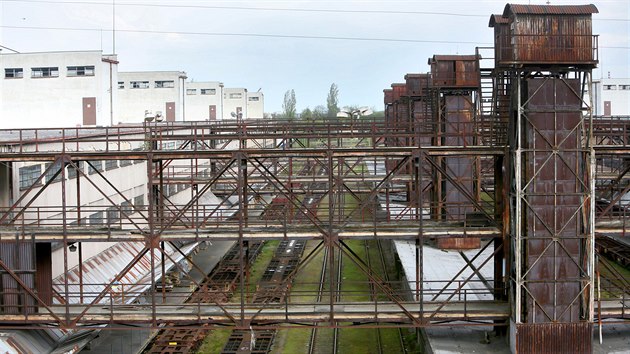 Nákladové nádraží Žižkov v Praze