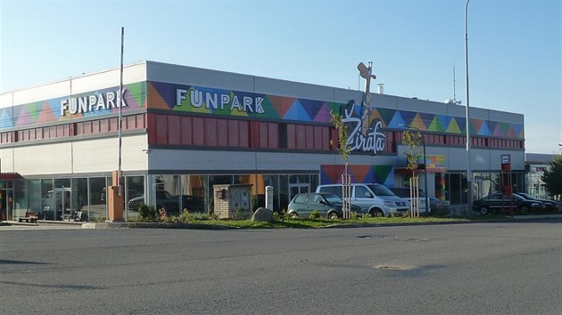 Dtsk centrum Funpark v estlicch u Prahy.