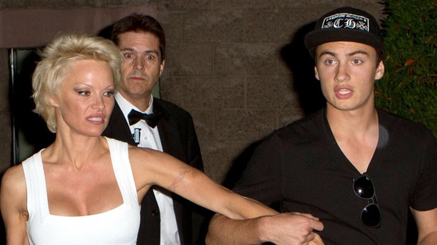 Pamela Andersonov a jej syn Dylan Jagger Lee