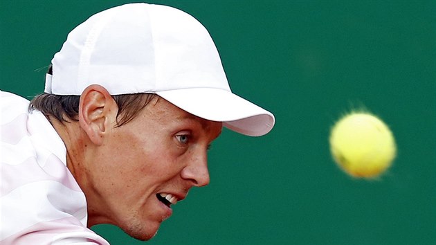 Tom Berdych na turnaji v Monte Carlu