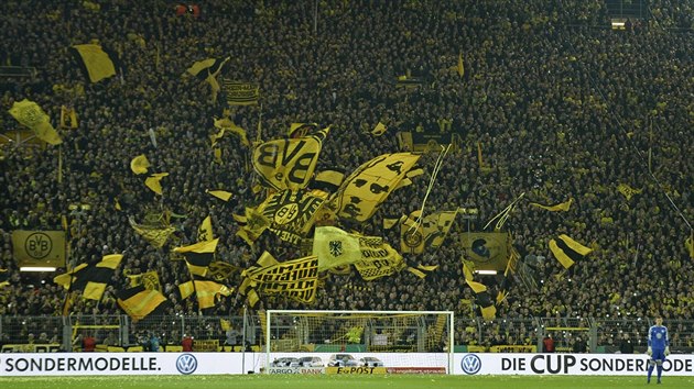 Fanouci fotbalovho Dortmundu