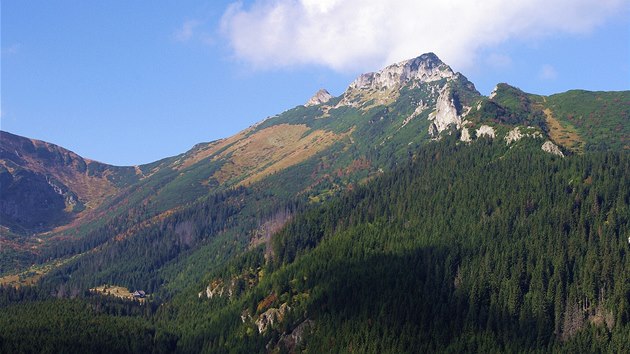 Giewont, Kondrack sedlo a Dolina Kondratowa s turistickou chatou