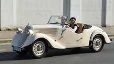 Škoda 420 Popular s karosérií roadster vyrobená v roce 1936 Škoda 420 Popular s karosérií roadster vyrobená v roce 1936