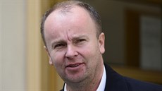 Bývalý fotbalový funkcionář Martin Svoboda u okresního soudu. Bývalý fotbalový funkcionář Martin Svoboda u okresního soudu.