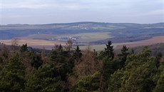 Zábřežská vrchovina z Velkého Kosíře Zábřežská vrchovina z Velkého Kosíře