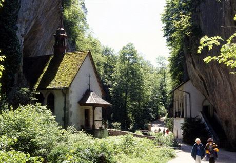 Poustevna v Rokli svaté Vereny (Einsiedelei St. Verena)