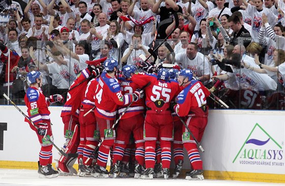 Gólová radost hokejist praského Lva v nadcházejícm roníku KHL k vidní nebude.