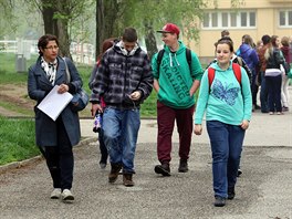 Uni havovsk Baron School vyrazili msto vyuovn na ekologickou prochzku.