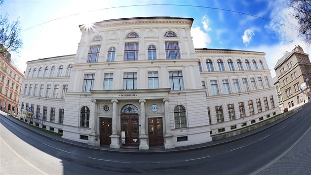 Muzeum st nad Labem, kter projektoval August Krumholz.