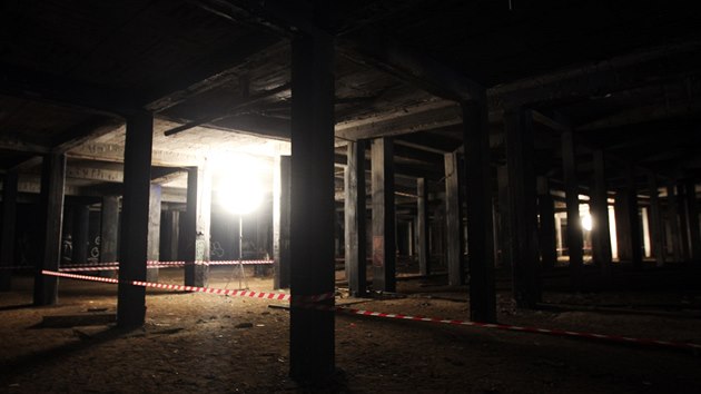 Podzemn prostory Stalinova pomnku na prask Letn byly zaven dvacet let