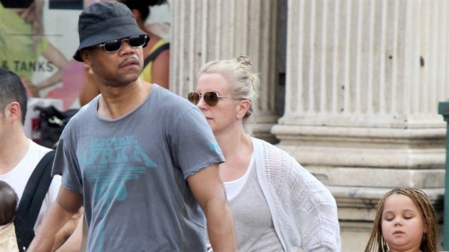 Cuba Gooding Jr. s manellkou a dcerou