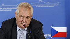 Český prezident Miloš Zeman hovoří o výsledcích pražském summitu Východního... Český prezident Miloš Zeman hovoří o výsledcích pražském summitu Východního...