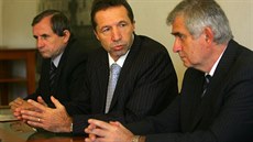 Zleva náměstek primátora Jihlavy Josef Kodet (KDU-ČSL), primátor Jihlavy... Zleva náměstek primátora Jihlavy Josef Kodet (KDU-ČSL), primátor Jihlavy...