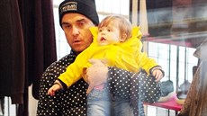 Robbie Williams s dcerou Teddy