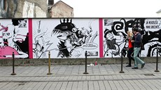 Desítka komiksových tvůrců vzdala v Olomouci poctu králi českého komiksu Kájovi... Desítka komiksových tvůrců vzdala v Olomouci poctu králi českého komiksu Kájovi...