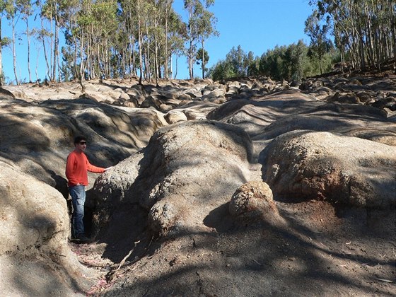 Vít Vilímek v Etiopské vysoin, kde nadmrná pastva zpsobuje enormní erozi...