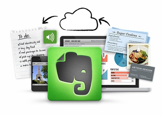 V aplikaci Evernote si poznamenáte ve dleité