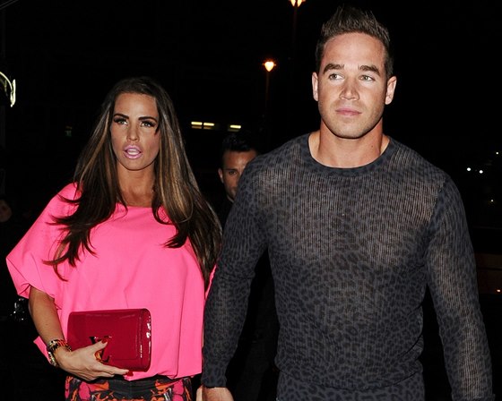 Katie Price a její manel Kieran Hayler