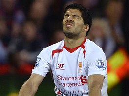 Luis Suarez neme uvit, e jeho tm promarnil na pd Crystal Palace...