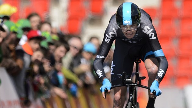 Britský cyklista Chris Froome