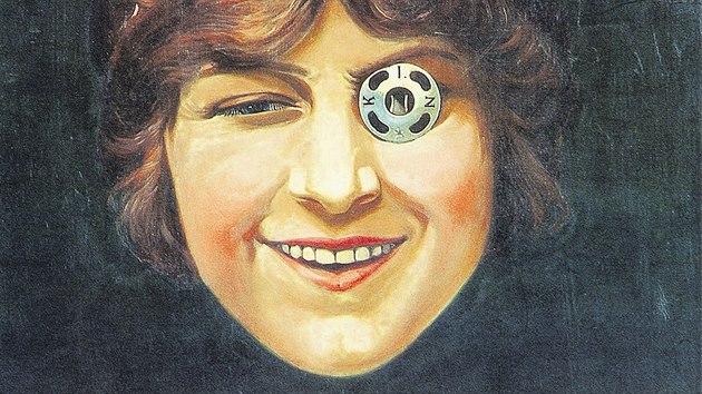 Slavný obraz Dívka s patentkou (1912) namaloval Frantiek Kupka podle...