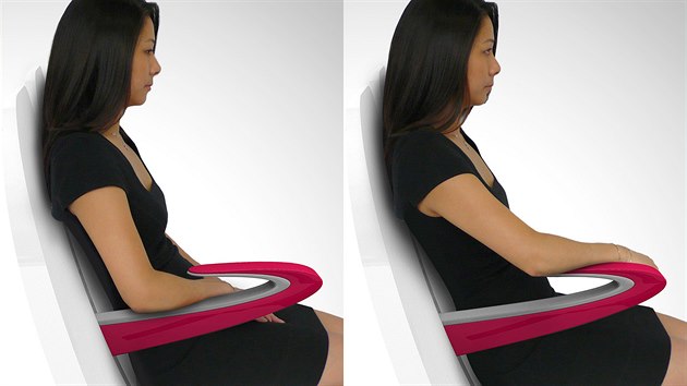 Podruka sedadel pro dv osoby od spolenosti Paperclip.
