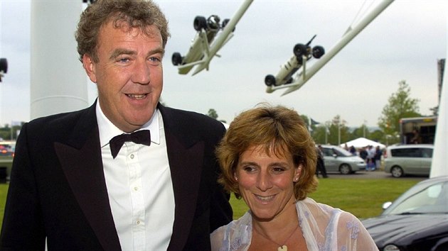 Jeremy Clarkson s manelkou v roce 2005