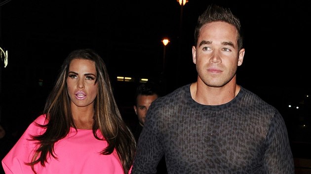 Katie Price a jej manel Kieran Hayler