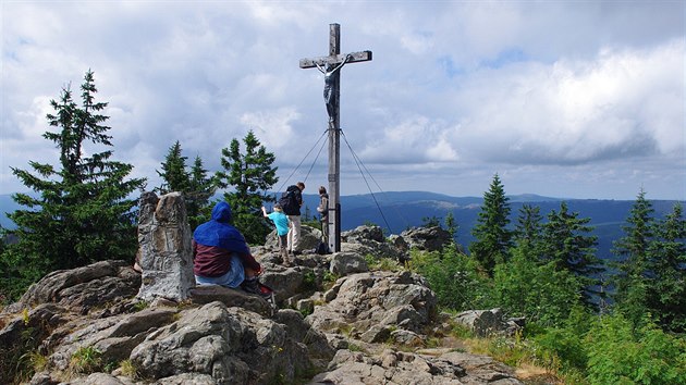 Vrchol Roklanu (1 453 m)